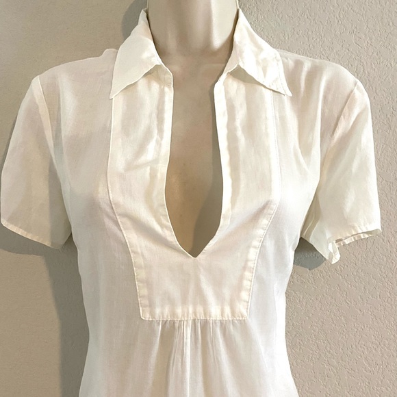 NWOT Tysa sheer tunic top/bathing suit coverup - Picture 2 of 5